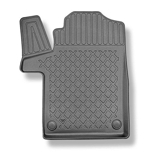 Ensemble: tapis de voiture en TPE + tapis de coffre pour Mercedes-Benz Vito  W447 VAN (10.2014-.) - Aristar - Guardliner - pour l'espace derriere 2e  rangée de sieges (3e rangée dans la