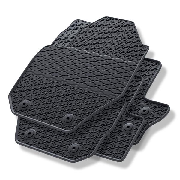 Juego de alfombrillas de goma y fundas de asientos hechas a medida para Seat  Ibiza IV 6J Hatchback, SportCoupé, Sportstourer (2008-2017) - Premium