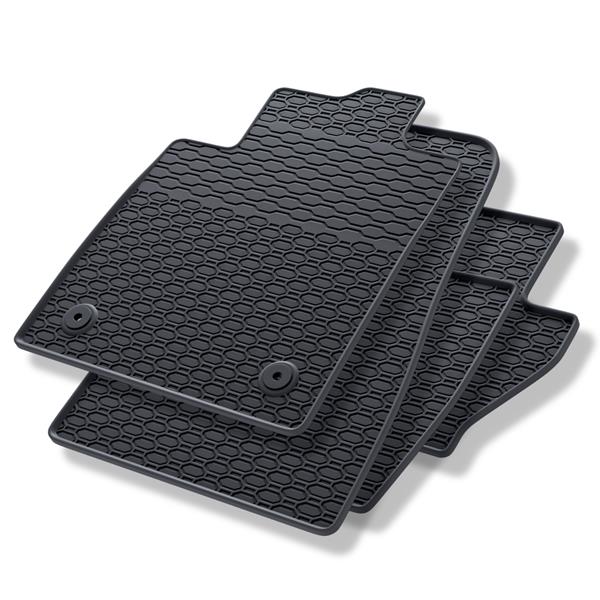 Ford Tapis de sol Caoutchouc avant noir avec rebords logo Fiesta garantie  Ford