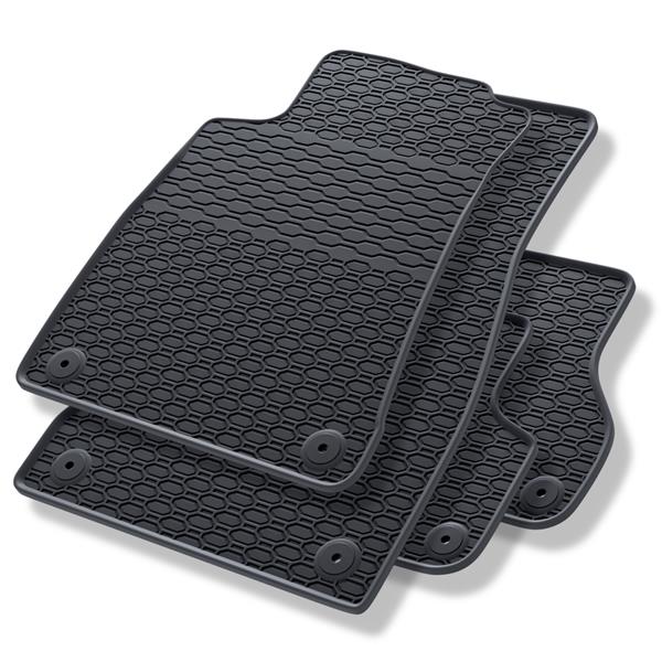 Tapis de sol en caoutchouc pour Audi A4 B9 (2015-.) - tapis de